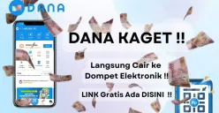 Begini cara mudah dapatkan link  saldo DANA kaget gratis hingga Rp270.000, Cek dan cairkan sekarang ke dompet elektronik (Sumber: Poskota/Aldi Harlanda Irawan)