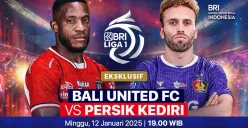 Link live streaming Bali United vs Persik Kediri. (Sumber: Vidio)