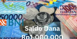 NIK e-KTP atas kepemilikan nama Anda berhasi peroleh saldo dana Rp1.000.000 dari subsidi bansos PKH 2024 cair ke ATM BNI. (Sumber: Poskota/Gabriel Omar Batistuta)