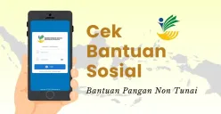 Lakukan pengecekan bansos BPNT. Status penerimaan akan muncul jika NIK KTP Anda terdaftar. (Sumber: Poskota/Della Amelia)