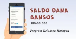 Dapatkan saldo dana bansos PKH Rp600.000. (Sumber: Poskota/Della Amelia)