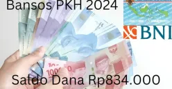 NIK e-KTP atas kepemilikan nama kamu yang didata pemerintah di SIKS-NG sudah terima saldo dana Rp834.000 dari subsidi bansos PKH 2024 lewat Rekening BNI. (Sumber: Poskota/Gabriel Omar Batistuta)