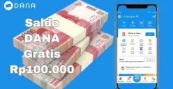 Nonton video sekarang dan klaim saldo DANA gratis Rp100.000. (Sumber: Poskota/Syania Nurul Lita Baikuni)