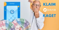 Klik link DANA Kaget dan temukan saldo DANA gratis Rp50.000. (Sumber: Poskota/Huriyyatul Wardah)