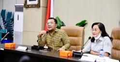 Ketua Pansus II DPRD Provinsi Jawa Barat Hilal Hilmawan usai melakukan komsultasi ke Kementrian Investasi dan Kementrian ATR/BPN di Jakarta, Rabu, 15 Januari 2025. (Sumber: Dok. Humas DPRD Jabar)