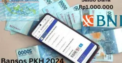 NIK KTP Atas kepemilikan nama Anda telah tercatat di DTKS sebagai penerima saldo dana Rp1.000.000 dari subsidi bansos PKH 2024 via Rekening BNI. (Sumber: Poskota/Gabriel Omar Batistuta)