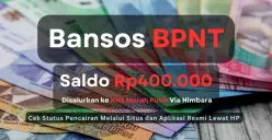 Proses penyaluran bansos BPNT tahap 1 2025 kini sedang dalam pelaksanaan, dengan nominal pencairan Rp400.000 ke rekening KKS Himbara. (Sumber: Poskota/Aldi Harlanda Irawan)