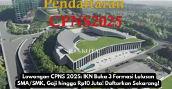 Persiapan pendaftaran CPNS 2025, termasuk lowongan di IKN dan peluang bagi lulusan SMA/SMK, jadwal, langkah persiapan, dan tips sukses. Gaji hingga Rp10.000.000 (Sumber: Poskota/Yusuf Sidiq)