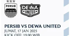 Laga Persib Vs Dewa United akan tersaji pada Jumat, 17 januari 2025 malam esok hari. (Sumber: Persib Official)