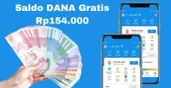 Cara klaim saldo DANA gratis Rp154.000 tanpa cantumkan NIK KTP langsung masuk dompet elektronik. (Sumber: Poskota/Syania Nurul Lita Baikuni)