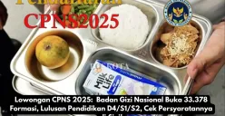 Badan Gizi Nasional resmi membuka 33.378 formasi CPNS tahun 2025 untuk meningkatkan kualitas gizi masyarakat Indonesia. (Sumber: Poskota/Yusuf Sidiq)