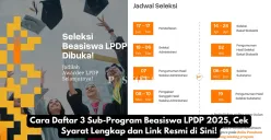 Kesempatan emas untuk melanjutkan pendidikan ke jenjang yang lebih tinggi bersama program beasiswa LPDP 2025. Persiapkan diri Anda sekarang! (Sumber: Poskota/Yusuf Sidiq)