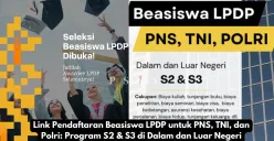 PNS, TNI, dan Polri kini punya kesempatan melanjutkan pendidikan tinggi melalui Beasiswa LPDP. Raih masa depan lebih cerah dengan gelar S2 dan S3! (Sumber: Poskota/Yusuf Sidiq)