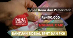 Cair saldo dana Rp400.000 dari bantuan sosial BPNT dan PKH tahun 2025 ke rekening milik KPM. Cek selengkapnya di sini (Sumber: Poskota/Herdyan Anugrah Triguna)