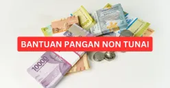 Pencairan dana bantuan sosial BPNT. (Sumber: Poskota/Legenda Kinanty Putri)