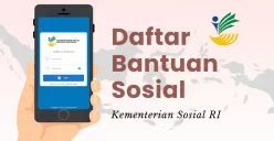 Informasi pendaftaran bansos Kemensos. (Sumber: Poskota/Della Amelia)