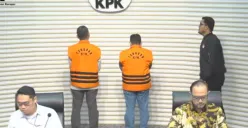 KPK tahan Bupati Situbondo Karna Suswandi terkait kasus dugaan korupsi dana Pemulihan Ekonomi Nasional (PEN). (Sumber: Capture Youtube KPK)