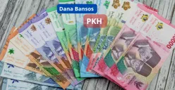 Dana bansos PKH tahap 1 2025 yang sesuai ketetapan Kemensos. (Canva)