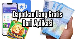 Anda dapat klaim uang gratis dari rekomendasi aplikasi penghasil uang. (Sumber: Poskota/Dadan Triatna)