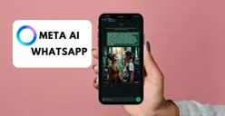 Gunakan Meta AI WhatsApp untuk membantu membuatkan foto ilustrasi. (Sumber: Canva edited Huriyyatul Wardah)