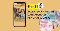 Ini cara mudah untuk dapatkan penghasilan saldo DANA gratis dengan menggunakan aplikasi penghasil uang Fizzo Novel. (Sumber: Poskota/Huriyyatul Wardah)