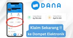 Saldo DANA gratis ini bisa didapatkan Anda hingga ratusan ribu rupiah ke dompet elektronik Anda. (Sumber: Poskota/Aldi Harlanda Irawan)