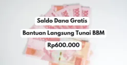 Pemilik NIK KTP ini terpilih mendapatkan saldo dana gratis Rp600.000 dari bantuan sosial BLT BBM 2025 (Sumber: Poskota/Herdyan Anugrah Triguna)