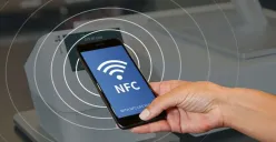 Fitur NFC di hp untuk penggunaan QRIS Tap (Sumber: Pinterest/nexqo)