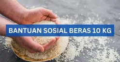 Penyaluran bantuan sosial beras 10 kg (Sumber: Poskota/Legenda Kinanty Putri)