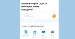 Tangkapan layar antarmuka aplikasi Rumah Pendidikan yang diluncurkan oleh Kemendikdasmen. (Sumber: Rumah Pendidikan)