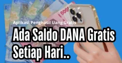 Dapatkan saldo DANA Gratis setiap hari dari Aplikasi penghasil uang ini. (Sumber: DANA/edited Dadan)