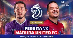 Live streaming Persita vs Madura United di pekan ke-20 Liga 1 2024-25. (Foto: Vidio)