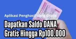 Dapatkan saldo DANA Gratis dari aplikasi penghasil uang. (Sumber: Unsplash/Muhammad Daudy/Edited Dadan)