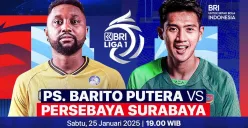 Streaming Barito Putera vs Persebaya. (Foto: Vidio)