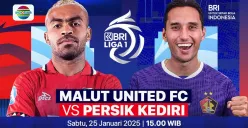 Streaming Malut United vs Persik Kediri. (Foto: Vidio)