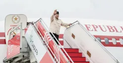 Presiden Prabowo Subianto bertolak dari India dan menuju Malaysia untuk mendapatkan penghargaan sebelum pulang ke tanah air. (Sumber: Instagram Presiden Prabowo)