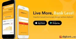 Ajukan Kredit Tanpa Agunan kapan saja dengan layanan online 24 jam dari digibank. (Sumber: Pinterest)