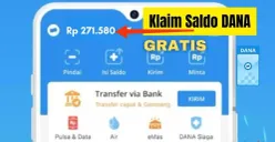 Ilustrasi link saldo DANA gratis berhadiah total Rp270.000. (Sumber: Poskota/Fani Ferdiansyah)