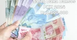 NIK E-KTP KPM ini berhasil tervalidasi sebagai penerima saldo dana Rp1.500.000 dari bansos PKH 2024. (Sumber: Poskota/Syania Nurul Lita Baikuni)