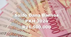 Saldo dana bansos Rp1.500.000 dari PKH validasi by system 2024 siap diterima melalui kartu KKS Bank BRI. (Sumber: Poskota/Syania Nurul Lita Baikuni)