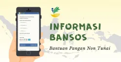 Informasi status penyaluran bansos BPNT 2025. (Sumber: Poskota/Della Amelia)