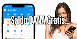 Saldo DANA Gratis bisa didapatkan dari aplikasi ini. (Sumber: DANA/edited Dadan)