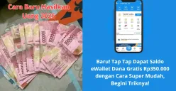 Cairkan saldo dana gratis lewat aplikasi penghasil uang terbaru 2025, sebesar Rp350.000. Klik di sini. (Sumber: Poskota/Yusuf Sidiq)