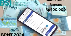 NIK e-KTP atas nama Anda terdata di SIKS-NG terima saldo dana bansos Rp400.000 dari subsidi BPNT 2024 melalui Rekening BSI. (Sumber: Poskota/Gabriel Omar Batistuta)