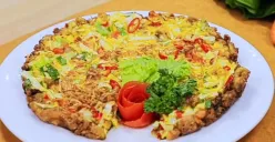Resep telur dadar sayuran (Sumber: Tangkap Layar YouTube/Simple Rudy)