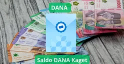 Ilustrasi saldo gratis bisa diperoleh oleh setiap pengguna melalui dompet digital pada fitur Link DANA Kaget Hari Ini hingga ratusan ribu rupiah. (Canva)