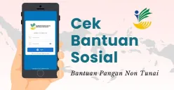 Informasi pengecekan saldo dana bansos BPNT secara online. (Sumber: Poskota/Della Amelia)