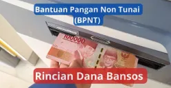 Dana Bansos BPNT periode Januari-Februari 2025 cair kembali kepada para KPM yang terpilih di DTKS. (Canva)