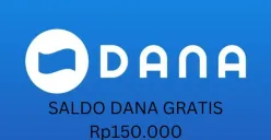 Dapatkan saldo DANA gratis Rp150.000 masuk ke dompet elektronik. (Sumber: Poskota/Gabriel Omar Batistuta)