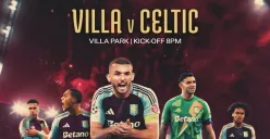 Preview pertandingan Liga Champions antara Aston Villa vs Celtic. (Sumber: X/ AVFCOfficial)